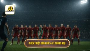 Chiến thuật bóng đá 5-4-1 phòng ngự