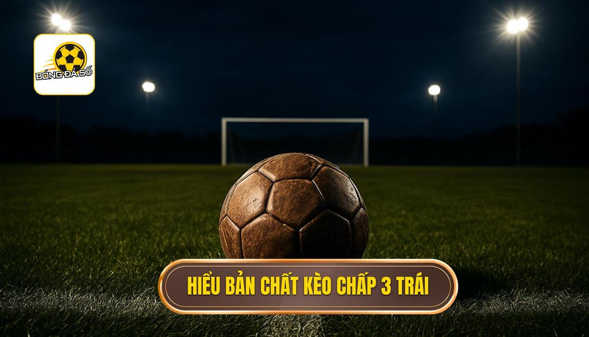 Hiểu Đúng Bản Chất Kèo Chấp 3 Trái (Handicap -3)
