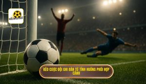 Kèo cược đội ghi bàn từ tình huống phối hợp cánh