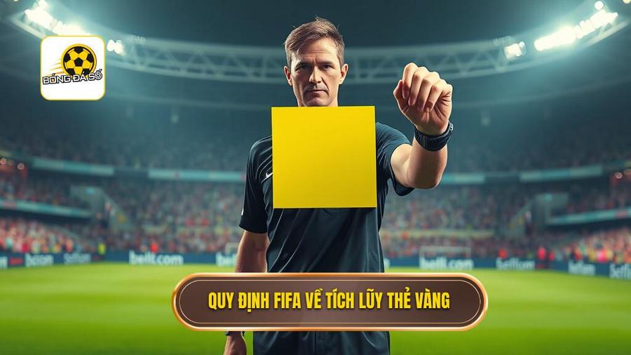 1. Quy định FIFA về tích lũy thẻ vàng