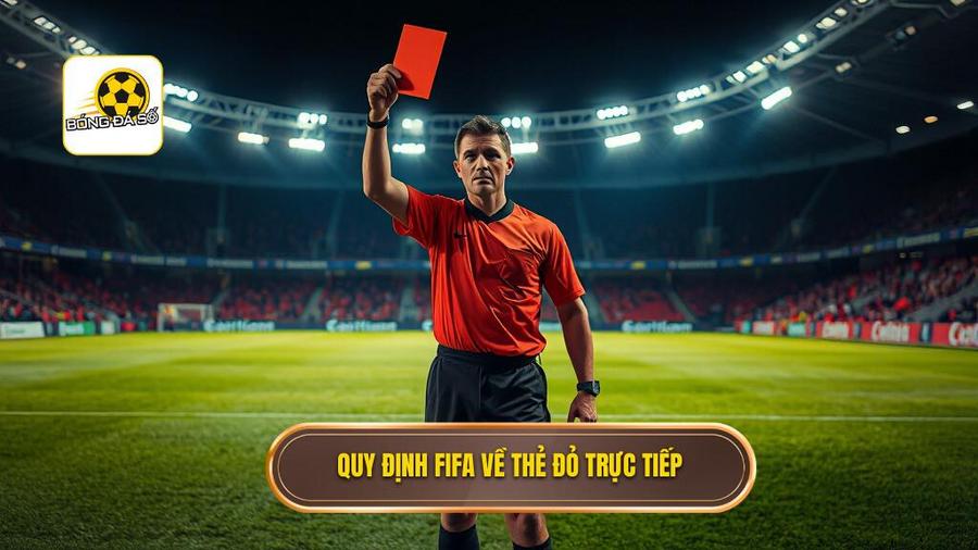 2. Quy định FIFA về thẻ đỏ trực tiếp