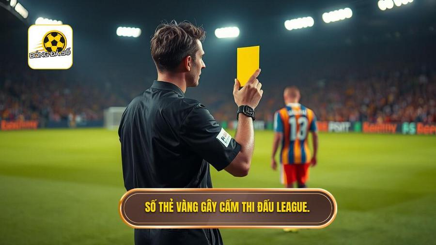 2. Số thẻ vàng gây cấm thi đấu League.