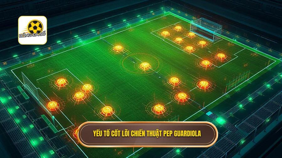 Phân tích sâu các yếu tố cốt lõi trong Chiến thuật Pep Guardiola